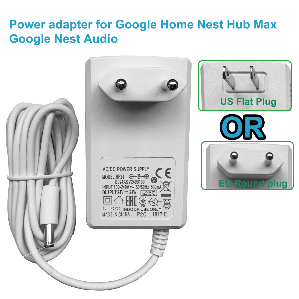24V Power Supply adapte for Go - Google Speaker Nest Hub 评论和价格