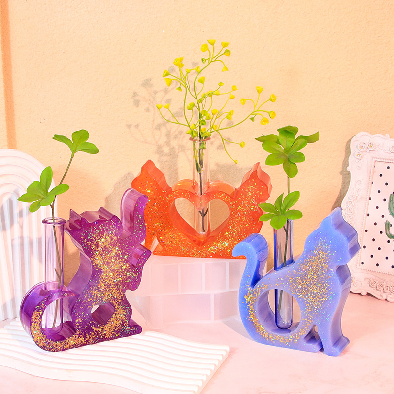 Cat Shaped Resin Molds Vase Si - Propagation Station Vase 评论和价格