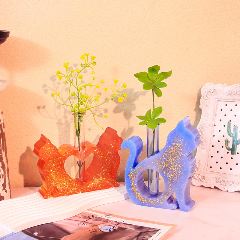 Cat Shaped Resin Molds Vase Si - Propagation Station Vase 评论和价格