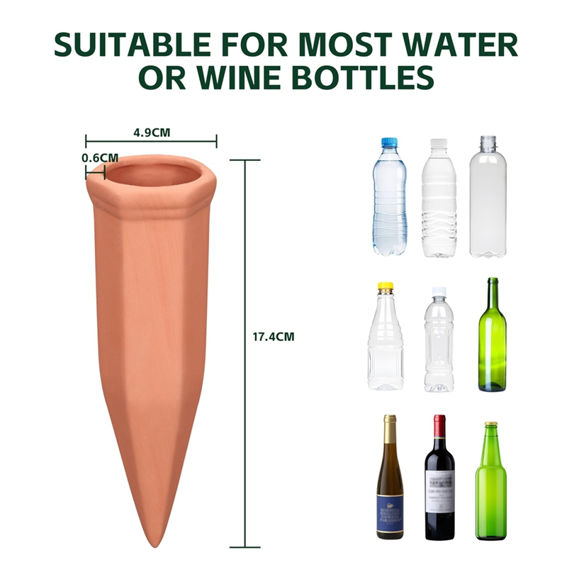 Terracotta Watering Spikes,Win - Self Watering Insert 评论和价格